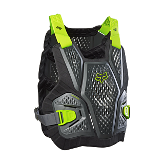 Fox Chest Protector Raceframe Impact - Dark Shadow