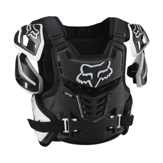 Fox Chest Protector Raptor - Black / White