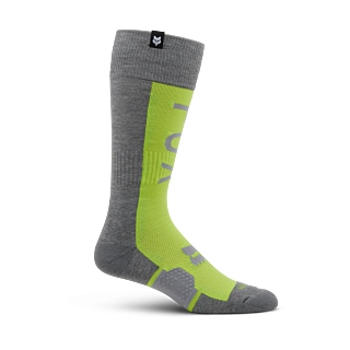 Fox Motocross Socks 360 Divider - Grey / Yellow