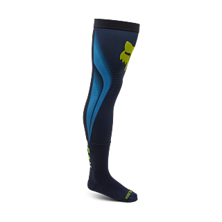 Fox Motocross Socks Long Kneebrace Flexair - Fluo Yellow