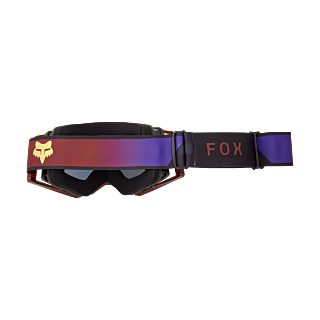 Fox Motocross Goggle Airspace II Drip - Rust - Gold Spark
