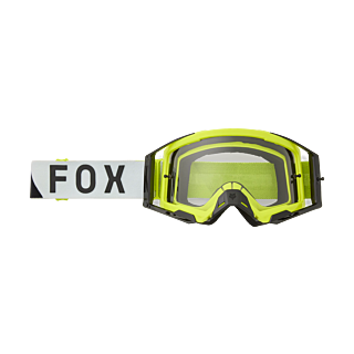 Fox Motocross Goggle Airspace II Tine - Fluo Yellow - Grey