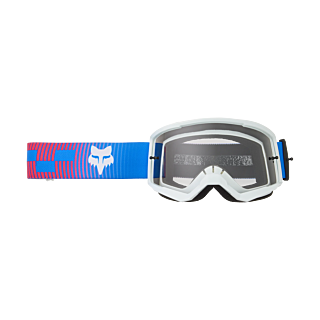 Fox Motocross Goggle Main II Collect - Blue / Pink - Clear