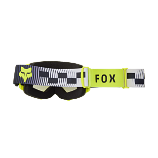 Fox Motocross Goggle Main II Collect - Grey / Yellow - Clear
