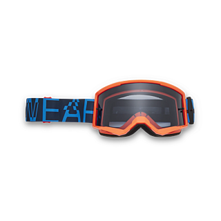 Fox Motocross Goggle Main II Race Spec - True Blue - Grey