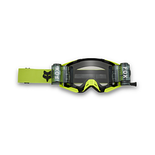 Fox Motocross Goggle Roll-Off Airspace II - Fluo Yellow - Clear