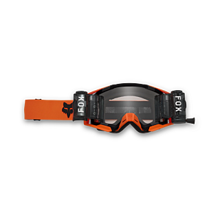 Fox Motocross Goggle Roll-Off Airspace II - Fluo Orange - Clear