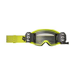 Fox Motocross Goggle Roll-Off Vue - Fluo Yellow - Clear