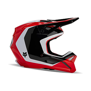 Fox Motocross Helmet V1 Nitro - Flo Red