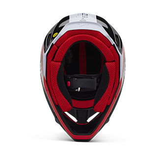 Fox Motocross Helmet V1 Race Spec - Fluo Red