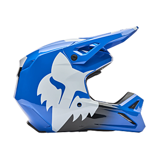 Fox Motocross Helmet V1 Shield - Blue