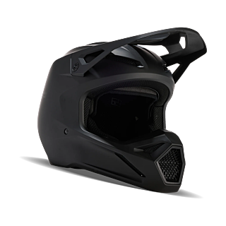Fox Motocross Helmet V1 Solid - Matte Black