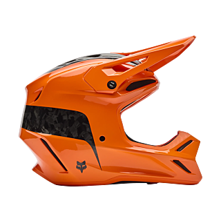Fox Motocross Helmet V3 RS Fracture - Fluo Orange