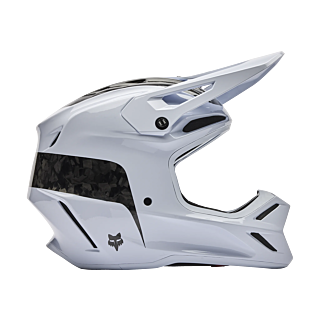 Fox Motocross Helmet V3 RS Fracture - White
