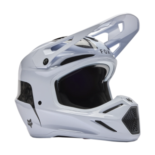 Fox Motocross Helmet V3 RS Fracture - White