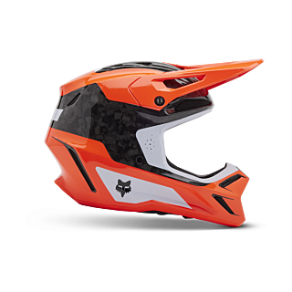 Fox Motocross Helmet V3 RS Infinite - Flo Orange