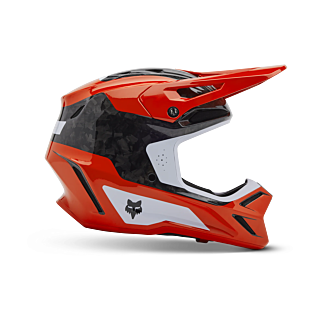 Fox Motocross Helmet V3 RS Infinite - Flo Red