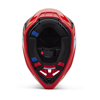Fox Motocross Helmet V3 RS Infinite - Flo Red