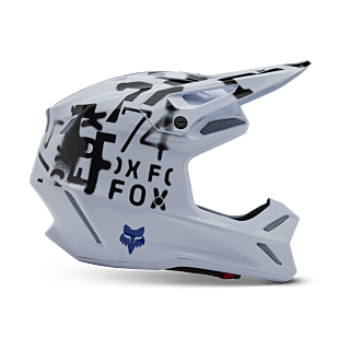 Fox Motocross Helmet V3 SEVENTY4 - White