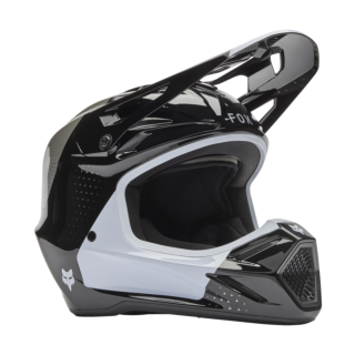 Fox Motocross Helmet V3 Tine - Black