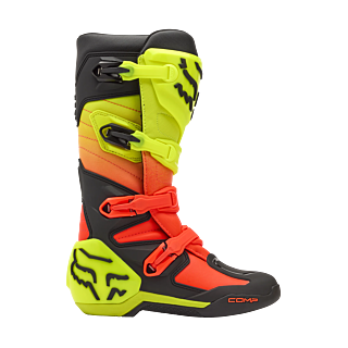 Fox Motocross Boots Comp - Orange / Yellow