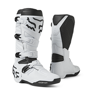 Fox Motocross Boots Comp - White