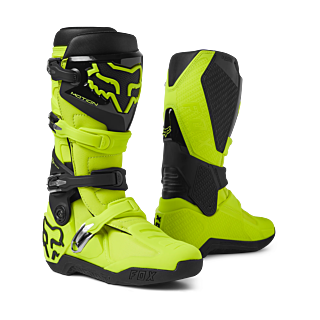 Fox Motocross Boots Instinct - Fluo Yellow