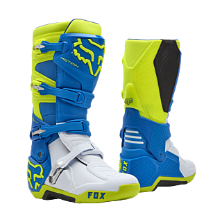 Fox Motocross Boots Motion - Blue / Yellow