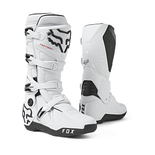 Fox Motocross Boots Motion - White
