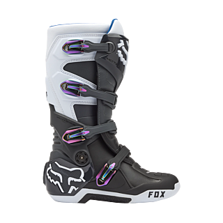 Fox Motocross Boots Motion - Black / Grey / White