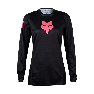 Fox Women Motocross Jersey 2026 180 Blackout - Black
