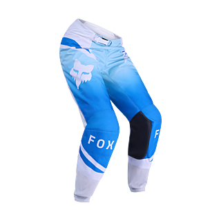 Fox Women Motocross Pants 2026 180 Shield - White / Blue