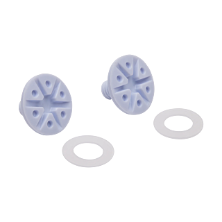 Fox Helmet Visor Screw Set V1 - White - Set