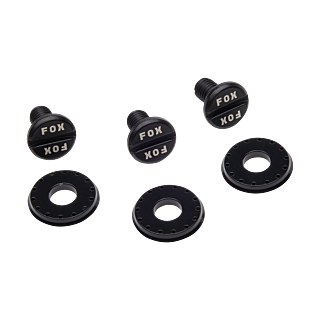 Fox Helmet Visor Screw Set V3 RS - Black - Set