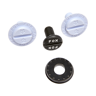 Fox Helmet Visor Screw Set V3 - White - Set