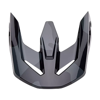 Fox Helmet Visor V1 Bnkr - Black Camo