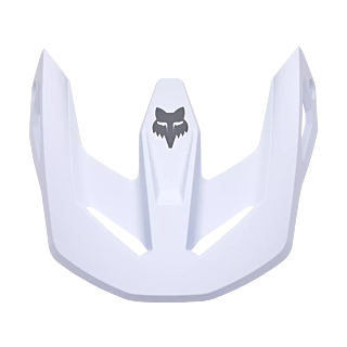 Fox Helmet Visor V1 Solid - Matte White