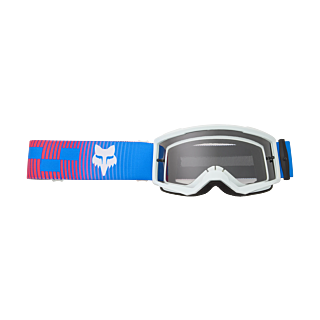 Fox Youth Motocross Goggle Main II Collect - Blue / Pink - Clear