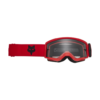 Fox Youth Motocross Goggle Main II Core - Fluo Red - Clear