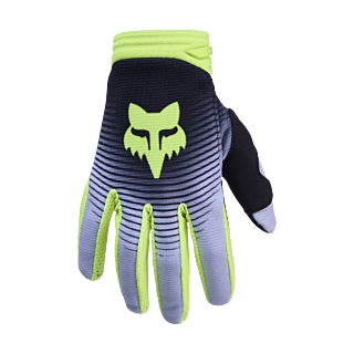Fox Youth Motocross Gloves 2026 180 Collect - Grey / Yellow