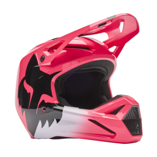 Fox Youth Motocross Helmet V1 Shield - Pink