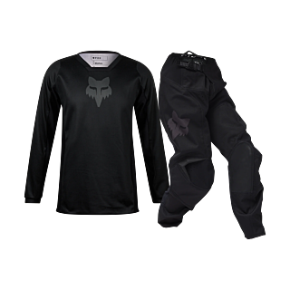 Fox Youth Motocross Gear 2026 180 Blackout - Black