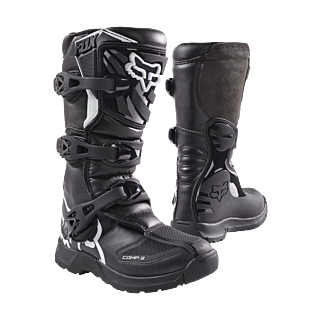 Fox Youth Motocross Boots Comp 3Y - Black