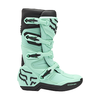 Fox Youth Motocross Boots Comp - Teal