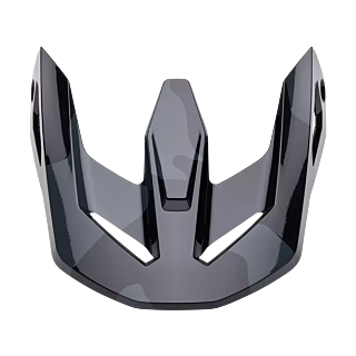Fox Youth Helmet Visor V1 Bnkr - Black Camo