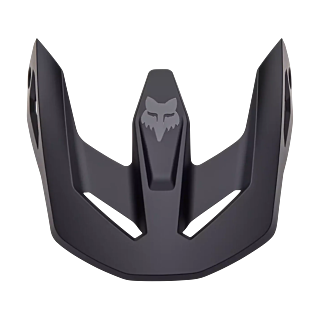 Fox Youth Helmet Visor V1 Matte - Matte Black