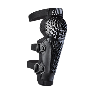 Fox Youth Knee Guards Titan Race - Black