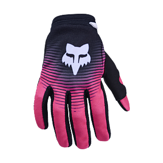 Fox Girls Motocross Gloves 2026 180 Collect - Black / Pink