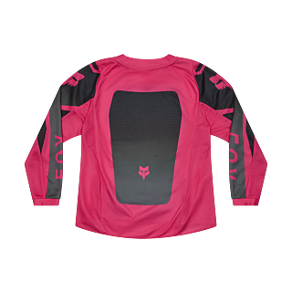 Fox Girls Mini Motocross Jersey 2026 180 Shield - Black / Pink