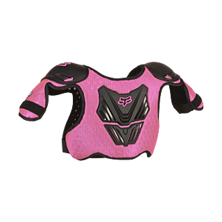 Fox Mini Chest Protector PeeWee Titan - Black / Pink